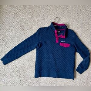 Patagonia Quilted Pullover / Snap-Up - Women’s Small